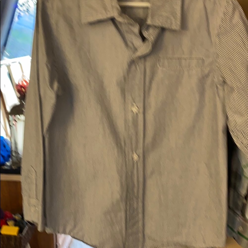 Boys long sleeve button up